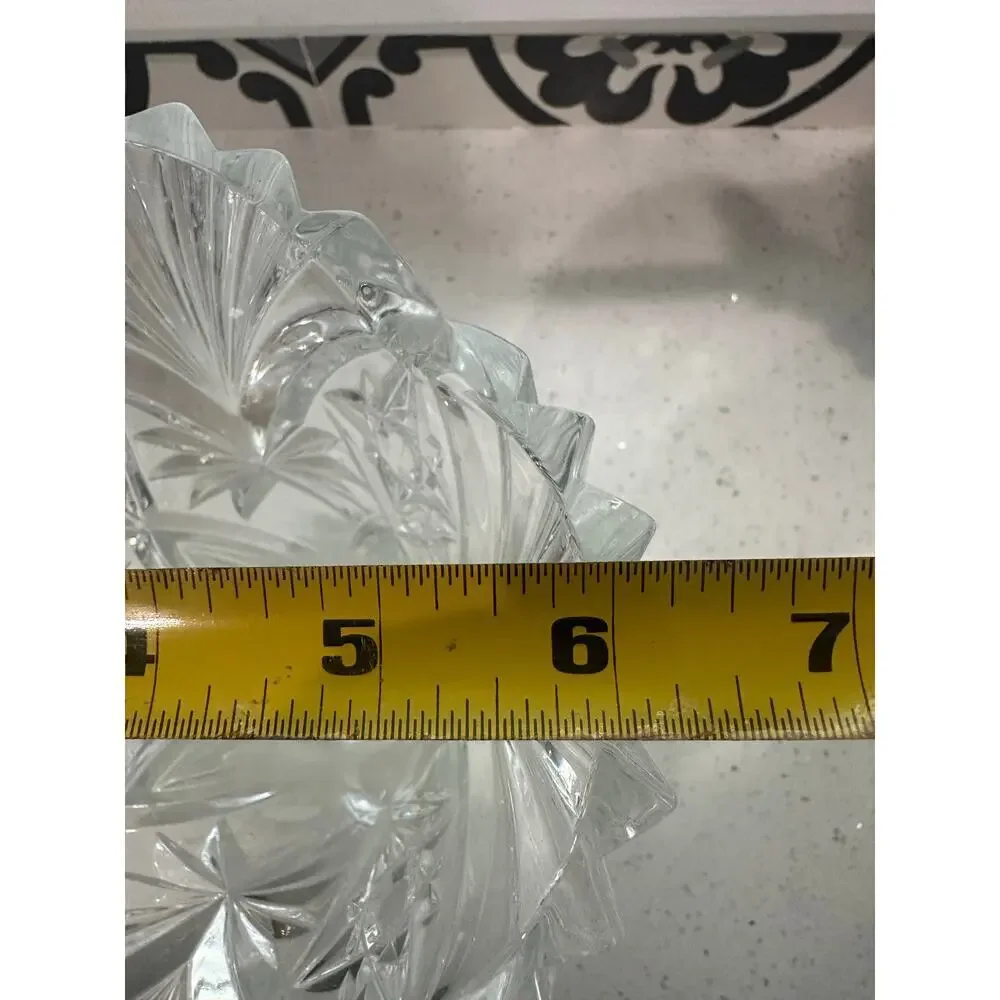 J.G Durand Cristal D'Arques Vincennes Cut Lead Crystal Vase 11.75